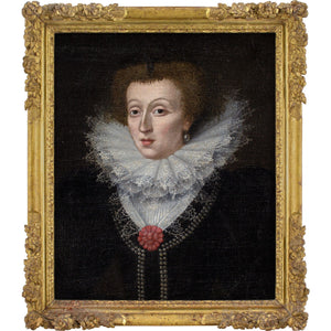 Marcus Geeraerts the Younger (Circle), Late 16th-Century Portrait Of An English Lady