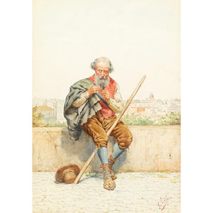 Edouardo Vitali, Traveller At Rest In Rome