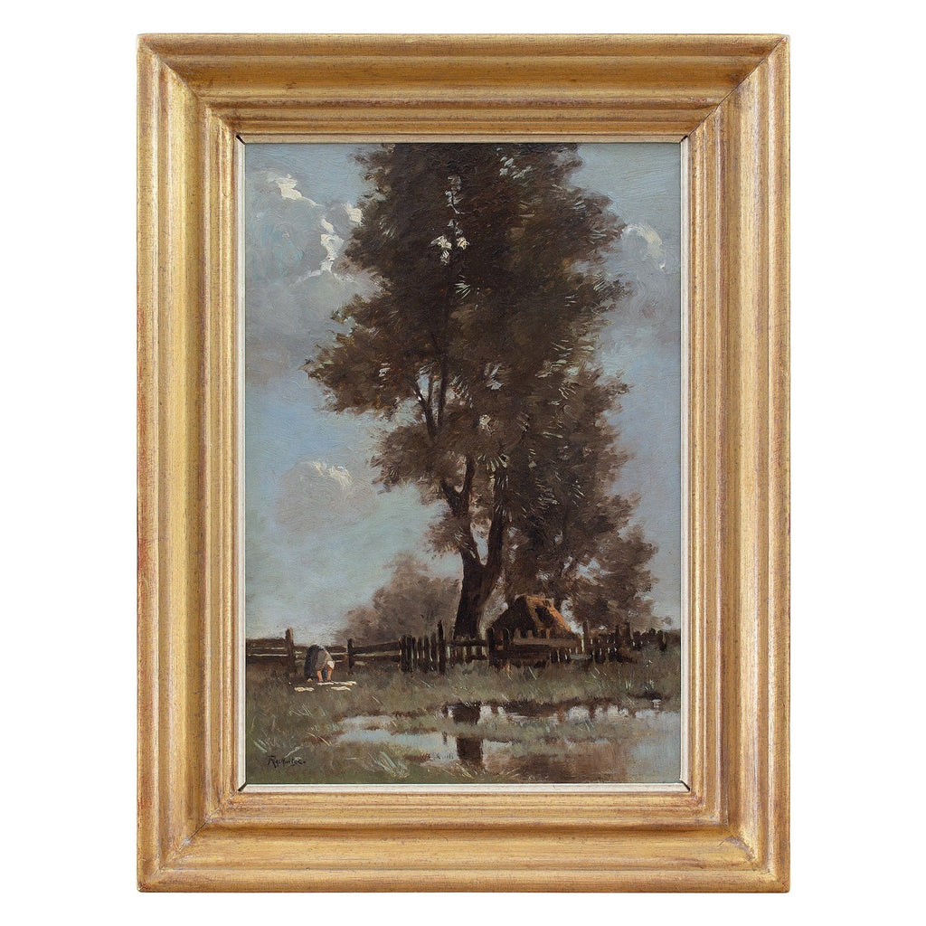 Pietr Rackwitz Piet Rackwitsz, Landscape With Farm Building – Brave Fine Art