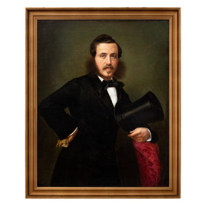 Christian Vilhelm Schenstrøm, Portrait Of A Gentleman