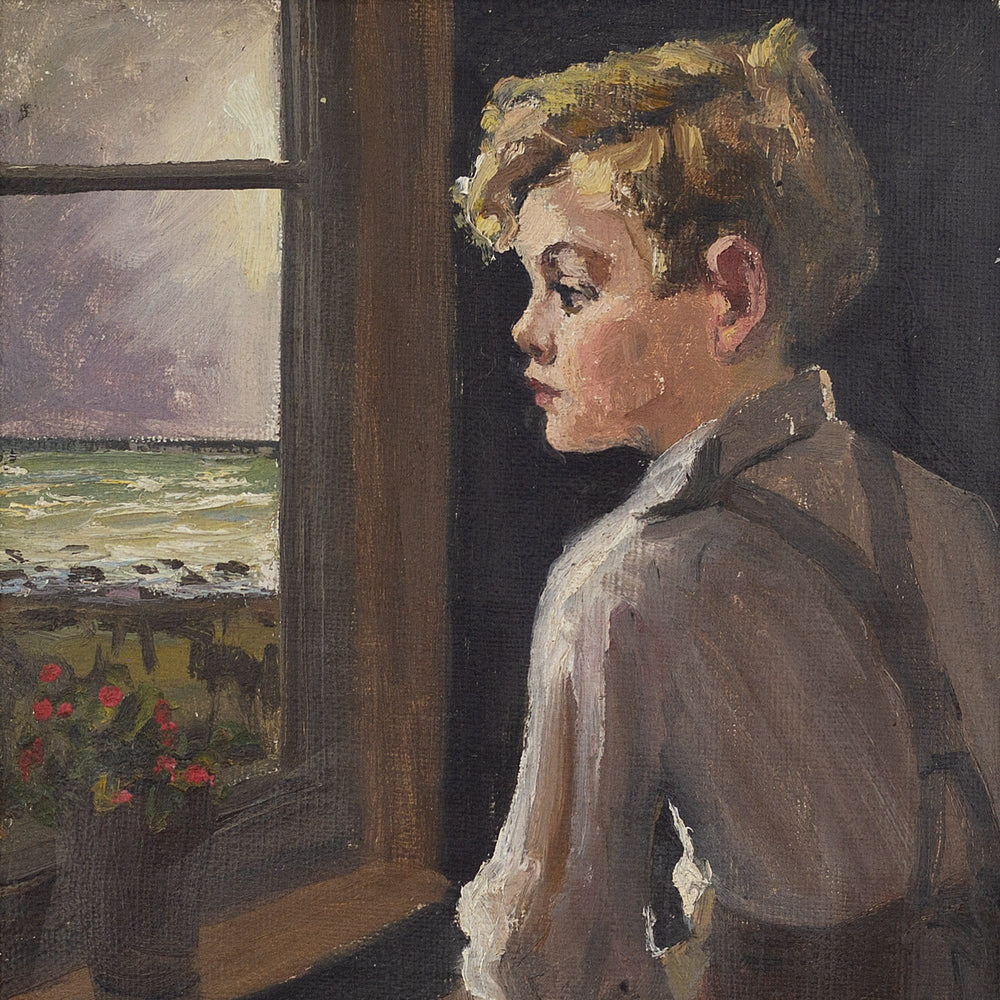 Christian Aigens, Portrait Of A Boy