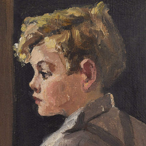 Christian Aigens, Portrait Of A Boy