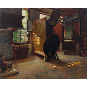 Otto Kirberg, Interior Scene With Dining Table