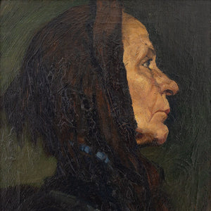 Early 20th-Century German School, Portrait Of An Older Woman