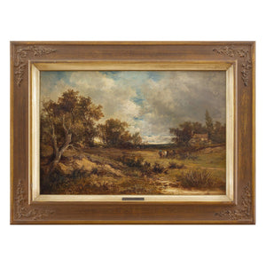 Joseph Thors, View In Surrey, Breezy Day