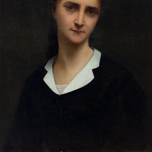 Paul-Désiré Trouillebert, Portrait Of A Young Lady