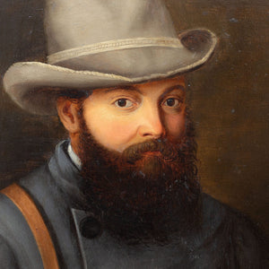 19th-Century German School, Portrait Of A Huntsman