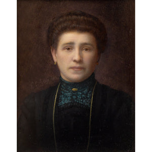 Early 20th-Century French School Portrait Of A Lady