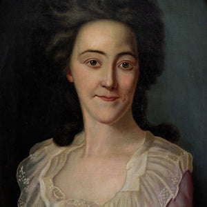 Late 18th-Century Danish School Portrait Of A Lady