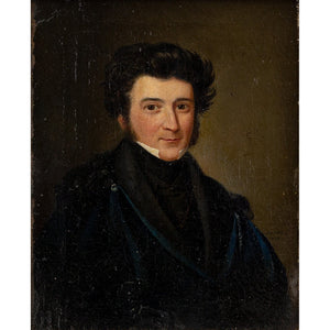 Bernhard Dietrich Funke, Portrait Of Clarinetist Johann Heinrich Helfrich