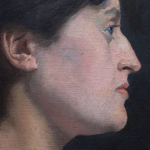 19th-Century French School, Portrait Of Actress Sarah Bernhardt