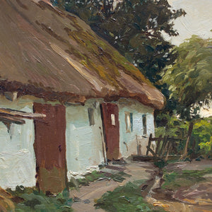 Svend Aage Melchior Hansen, Rural Landscape With Cottage