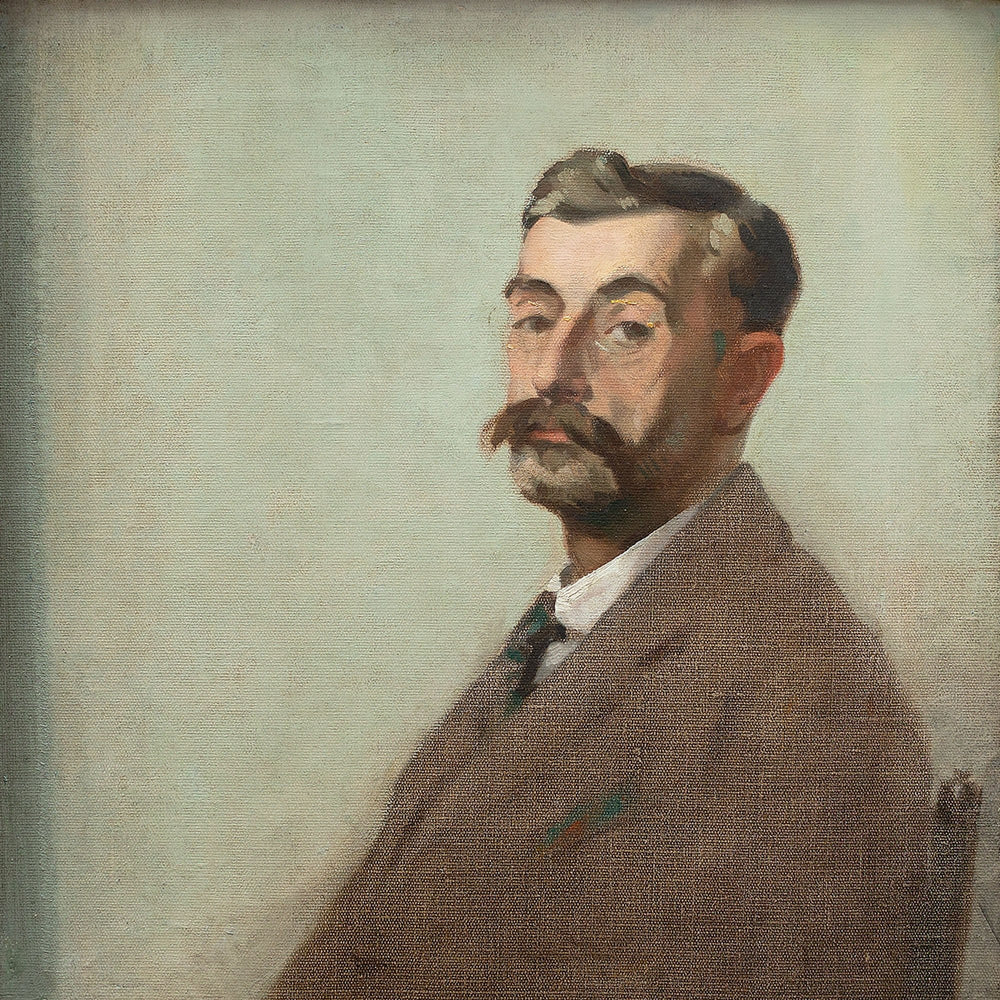 George Wright Hall, Portrait Of A Man