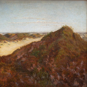 Jens Lauritzen Thomsen, Coastal View With Heathland