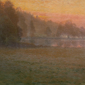 Anders Wahlgren, Evening Landscape With Sunset