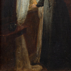 Valdemar Maegaard, Interior Scene With Woman By Window