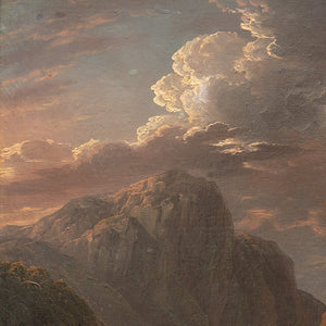 Thomas Barker Of Bath, Dark Mountainous Landscape With Figures