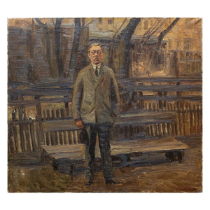 Carl Vilhelm Meyer, The Man At The Bench Study