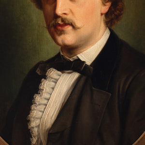 Hans Christian Jensen, Portrait Of Niels Viborg Johannes Petersen