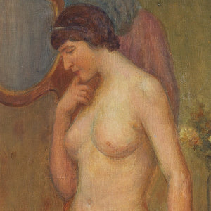 Léon Legrand, Portrait Of A Standing Nude