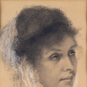 Willy Thiriar, Head Study Of A Woman