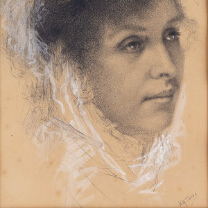 Willy Thiriar, Head Study Of A Woman
