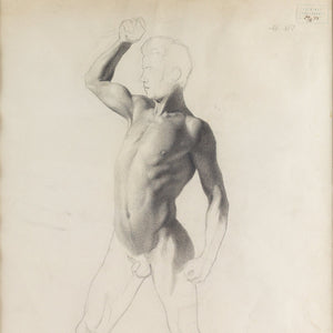 Emmery Rondahl, Study Of A Male Nude