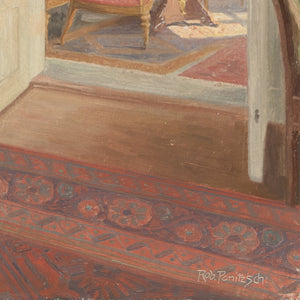Robert Gustav Otto Panitzsch, Interior Scene