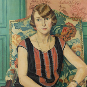 Pierre Deval, Portrait Of Lucienne Denis