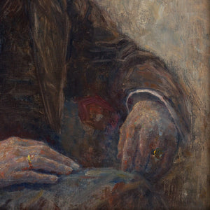Oluf Høst, Portrait Of Einar Schubart
