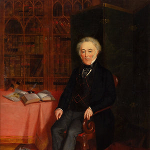 19th-Century English School, Portrait Of A Distinguished Gentleman