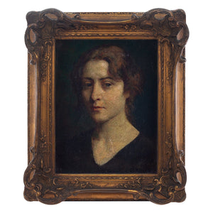 Diogene Ulysse Napoleon Maillart, Portrait Of A Woman