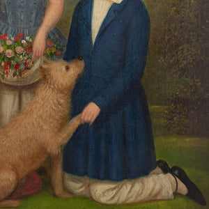 Alexander Melville, Family Portrait With Siblings & Dog