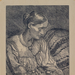 Fritz Syberg, Portrait Of The Artist’s Wife