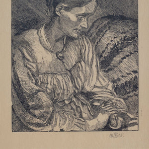 Fritz Syberg, Portrait Of The Artist’s Wife