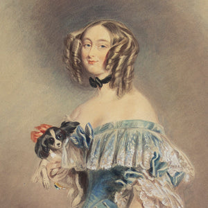 Mid-19th-Century Portrait Of Amelia Jenkins