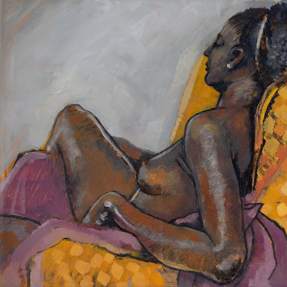Louis Georges Bouché, Portrait Of A Female Nude