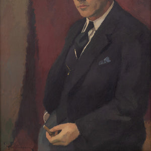 Tage Hansson, Portrait Of A Man