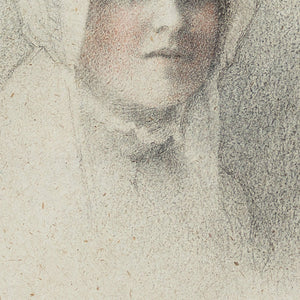 19th-Century English School, Portrait Of A Young Lady