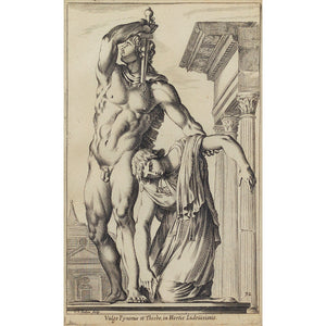 Cornelis Van Dalen, Six Classical 17th-Century Engravings