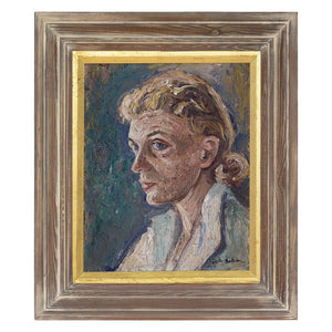 Gosta Bohm, Portrait Of Marthe Bohm