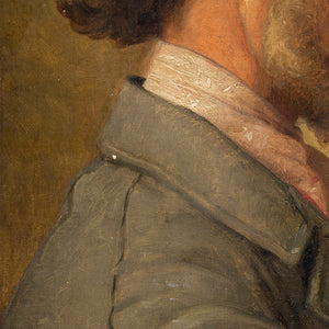 Georg Achen, Portrait Study Of A Bearded Gentleman