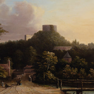19th-Century English School, Windsor Castle From Stanwell Moor