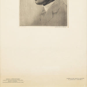 Emma Loewenstamm, Portrait Of Hideyo Noguchi