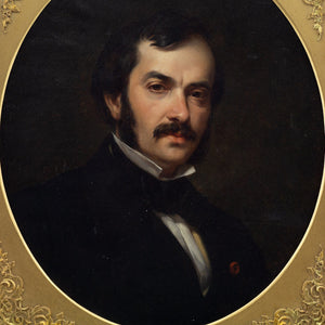 Emile Charles Labbé, Portrait Of A Gentleman
