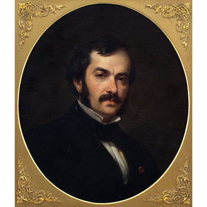 Emile Charles Labbé, Portrait Of A Gentleman