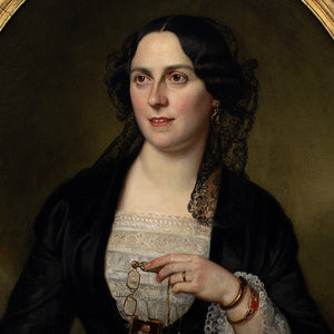 Julius Schoppe, Portrait Of A Lady