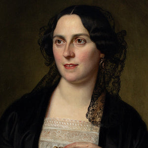Julius Schoppe, Portrait Of A Lady