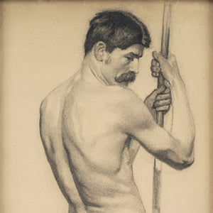 Curt Rüger, Portrait Study Of A Male Nude&nbsp;