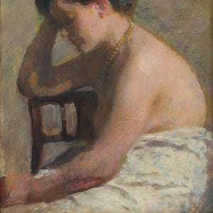Julius Paulsen, Portrait Of A Seated Woman